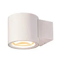 SLV wall luminaire OCULUS WL SINGLE IP20, white dimmable