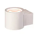 SLV wall luminaire OCULUS WL SINGLE IP20, white dimmable