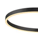SLV floor lamp ONE STRAIGHT FL up / down, black dimmable
