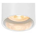 SLV pendant luminaire ASTO TUBE 1 flame, round, rigid GU10 IP20, white dimmable