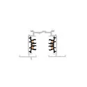 3-phase recessed track S-TRACK PHASE & DALI 1M DALI controllable, black