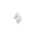 end cap TRACK 48V standard, for surface-mounted track, white