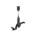 pendant suspension TRACK 48V with wire rope, black