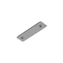 track reinforcement plate TRACK 48V for surface-mounted track, grey