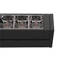 SLV track spot IN-LINE 24 DALI MOVE 48V - DARKLIGHT REFLECTOR swivelling, DALI controllable IP20, black dimmable
