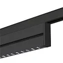 SLV track spot IN-LINE 24 DALI MOVE 48V - DARKLIGHT REFLECTOR swivelling, DALI controllable IP20, black dimmable