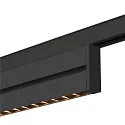 SLV track spot IN-LINE 46 TRACK 48V DARKLIGHT REFLECTOR Move DALI IP20, black dimmable