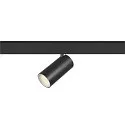 SLV track spot NUMINOS® XS 48V DALI 2 20° swivelling, for VDU workstation, DALI controllable IP20, black matt dimmable