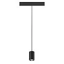 SLV pendant luminaire NUMINOS® XS 48V 55° for VDU workstation, DALI controllable IP20, black matt dimmable