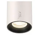 SLV pendant luminaire NUMINOS® XS 48V DALI 2 40° for VDU workstation, DALI controllable IP20, white matt dimmable