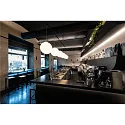 SLV pendant luminaire NUMINOS® S TRACK 48V DALI controllable IP20, black, white dimmable
