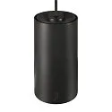 SLV pendant luminaire NUMINOS® S TRACK 48V DALI controllable IP20, chrome, black dimmable