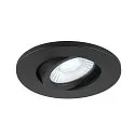 cover UNIVERSAL DOWNLIGHT MOVE round, swivelling, black