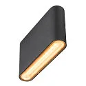 outdoor wall luminaire OVAL 14 WL IP65, black