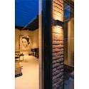 outdoor wall luminaire OVAL 14 WL IP65, black