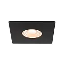 cover UNIVERSAL DOWNLIGHT IP65 square, black
