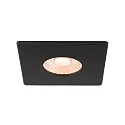 cover UNIVERSAL DOWNLIGHT IP65 square, black