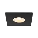 cover UNIVERSAL DOWNLIGHT IP65 square, black