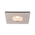 SLV cover UNIVERSAL DOWNLIGHT IP65 square, chrome