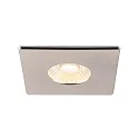SLV cover UNIVERSAL DOWNLIGHT IP65 square, chrome