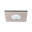 SLV cover UNIVERSAL DOWNLIGHT IP65 square, chrome