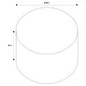 SLV recessed housing DASAR® L, black