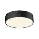 SLV wall and ceiling luminaire MEDO® PRO 30 round IP50, black dimmable
