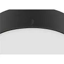 SLV wall and ceiling luminaire MEDO® PRO 30 round IP50, black dimmable