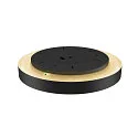 SLV wall and ceiling luminaire MEDO® PRO 60 round, CCT Switch, direct / indirect, UGR < 19 IP50, black dimmable