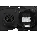 wall and ceiling luminaire MEDO® PRO 60 round IP50, black dimmable