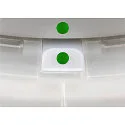 SLV wall and ceiling luminaire MEDO® PRO 60 round IP50, white dimmable