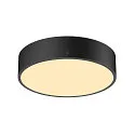 wall and ceiling luminaire MEDO® 30 round, CCT Switch, direct / indirect IP50, black dimmable