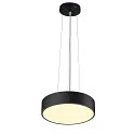 wall and ceiling luminaire MEDO® 30 round, CCT Switch, direct / indirect IP50, black dimmable