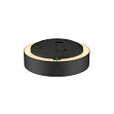 wall and ceiling luminaire MEDO® 30 round, CCT Switch, direct / indirect IP50, black dimmable