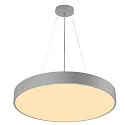 SLV wall and ceiling luminaire MEDO® 60 round, CCT Switch, direct / indirect IP50, grey dimmable