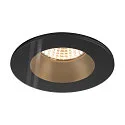 recessed ceiling ring NEW TRIA® 68 round, black