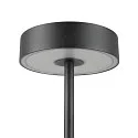 battery table lamp VINOLINA 2-CCT 2-fold, cylindrical, CCT Switch, with touch dimmer, with charging station IP54, black dimmable