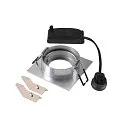 SLV ceiling recessed luminaire NEW TRIA® 68 square GU10 IP20, aluminium