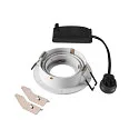 ceiling recessed luminaire NEW TRIA® 75 round GU10 IP20, white