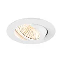 ceiling recessed luminaire NEW TRIA® UNIVERSAL round IP20, white dimmable