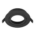recessed ceiling ring NEW TRIA® 95 round, black