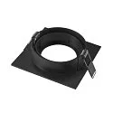 SLV recessed ceiling ring NEW TRIA® 95 square, black