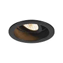 recessed ceiling ring NEW TRIA® 68 round, low, black
