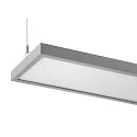 SLV pendant luminaire WORKLIGHT PRO up / down, DALI controllable, UGR < 19 IP20, grey dimmable