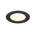 SLV cover DOWNLIGHT V 100 flat, black