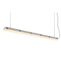 SLV damp-proof luminaire WATERPROOF V 1500 ON-OFF impact resistant, switchable IP66, grey 
