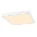 SLV ceiling luminaire PANEL V 625 ON-OFF CCT Switch, switchable IP54 / IP40, white, lacquered 