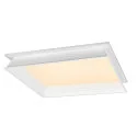 ceiling luminaire PANEL V 600 ON-OFF CCT Switch, UGR < 19, switchable IP54 / IP40, white, lacquered 
