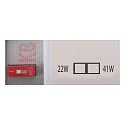 SLV linear luminaire INDUSTRY BATTEN V 1500 CCT Switch, multipower IP20
