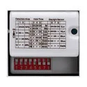 wall and ceiling luminaire OUTDOOR BULKHEAD V 360 HF with sensor, CCT Switch, impact resistant, switchable IP65, black